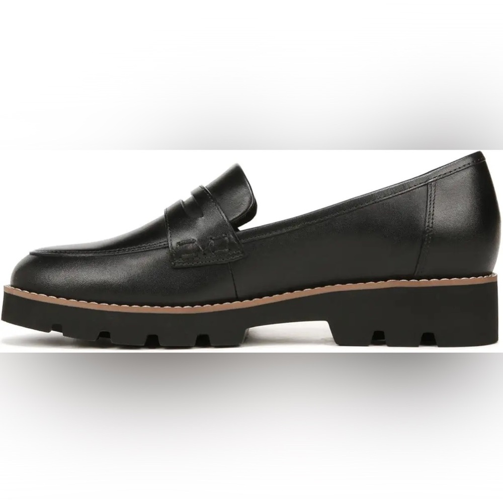 🖤NEW VIONIC CHERYL II LOAFERS SHOES IN BLACK NAPPA 8.5 W WIDE - Picture 3 of 9